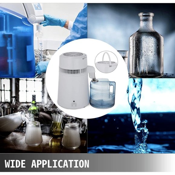 Pure Water Distiller 750W Purifier Filter Fully Upgraded 1.1 Gal /4L - Picture 8 of 9